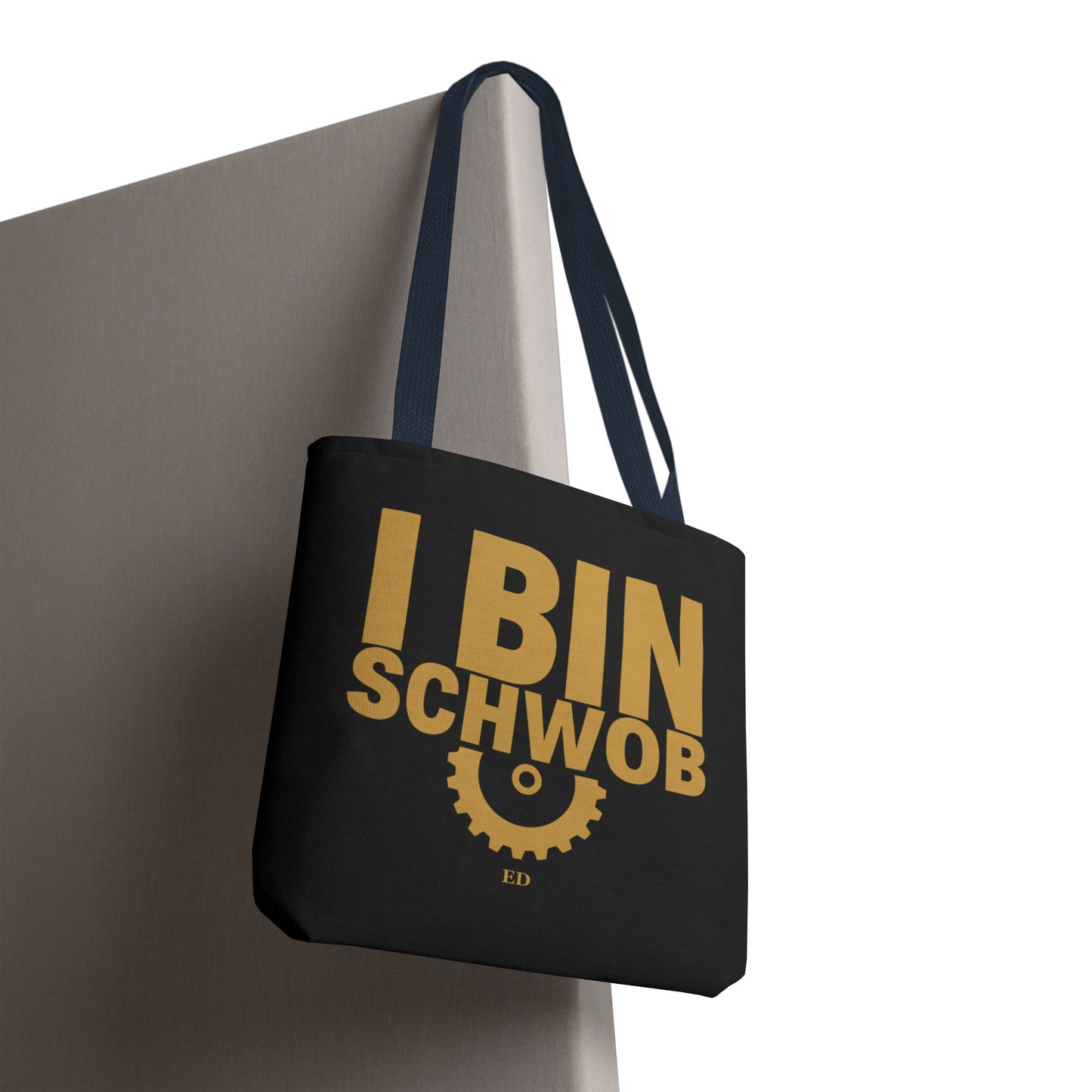Torba z dumą Szwabów | I Bin Schwob — płócienna torba