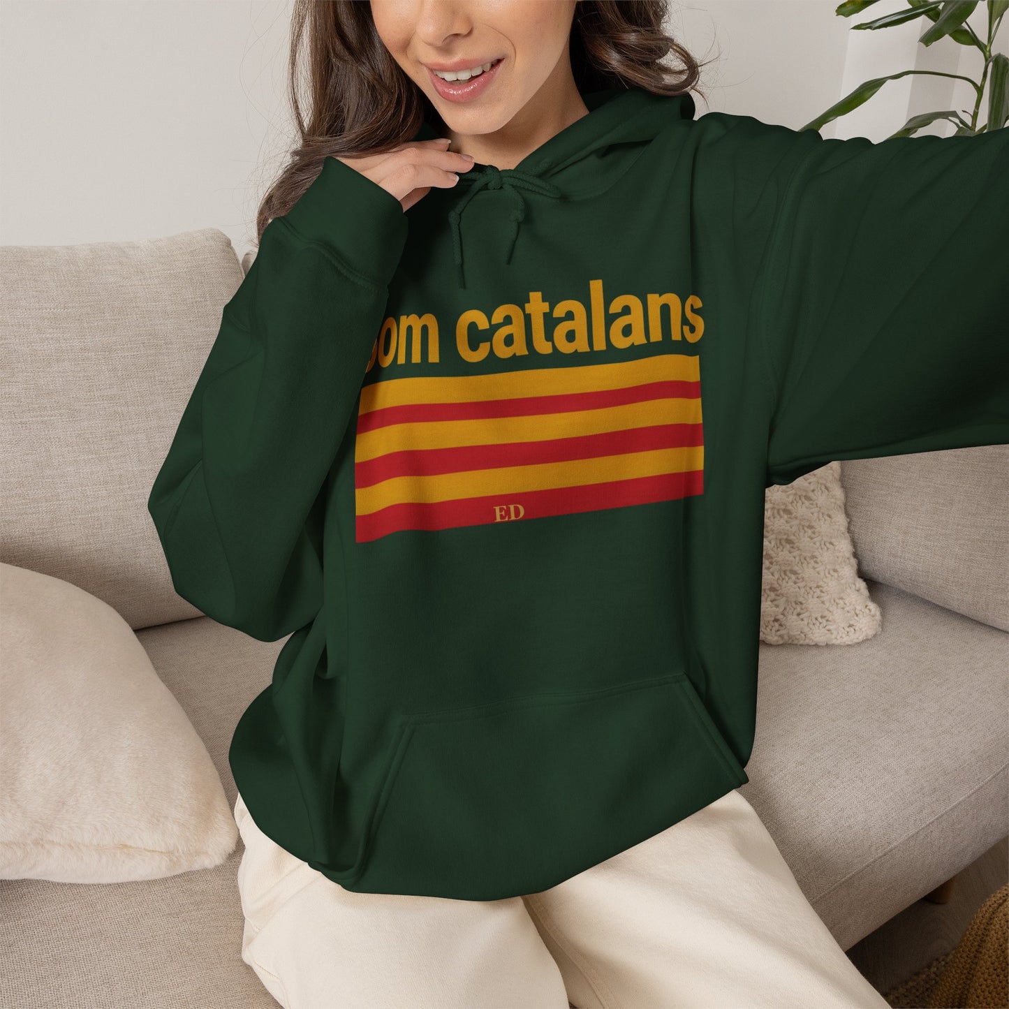 Catalan Pride Hoodie | Som Catalans Warm Fit