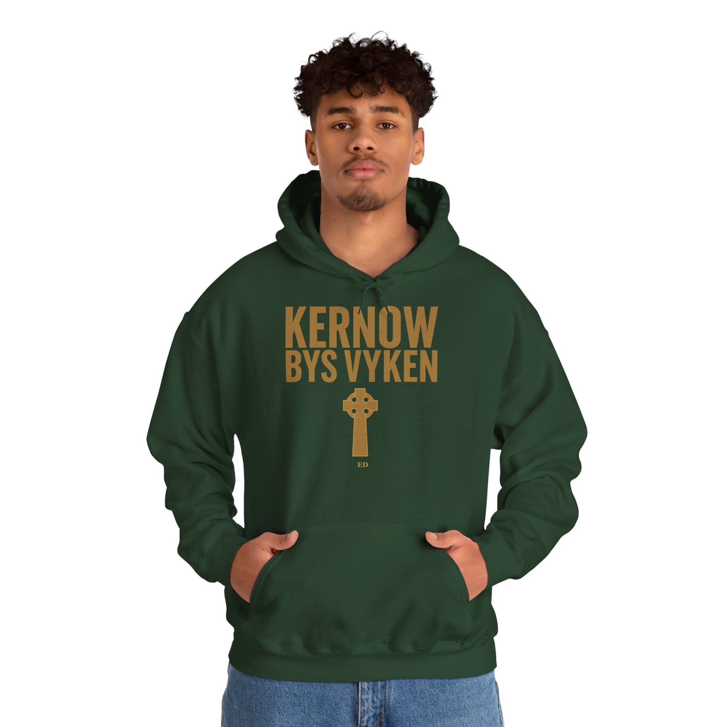 Kornischer Stolz Hoodie | Kernow Bys Vyken warmer Schnitt