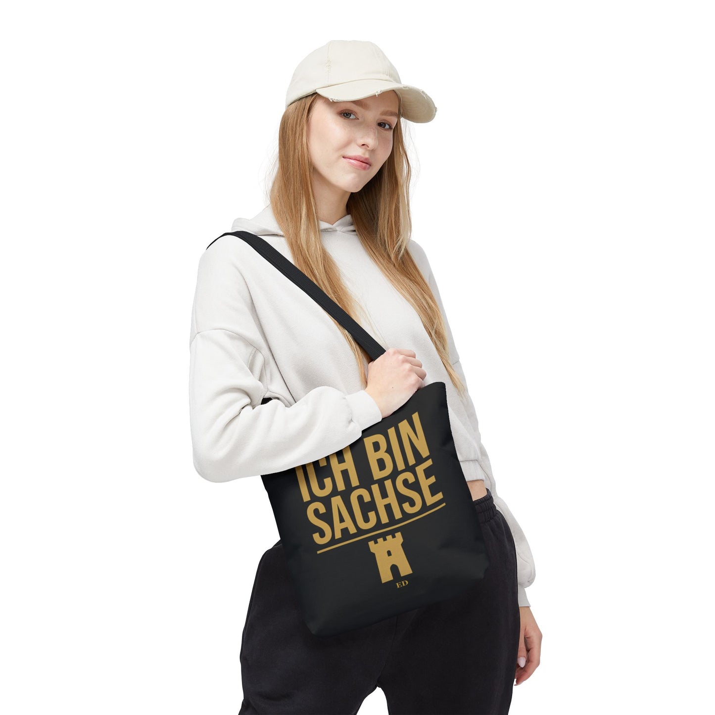 Sächsischer Stolz Stofftasche | Ich bin Sachse Canvas