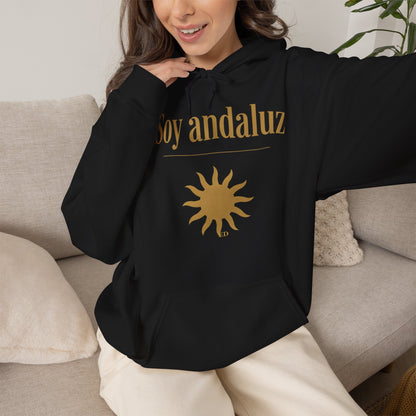 Hoodie mit andalusischem Stolz | Soy Andaluz, warm geschnitten