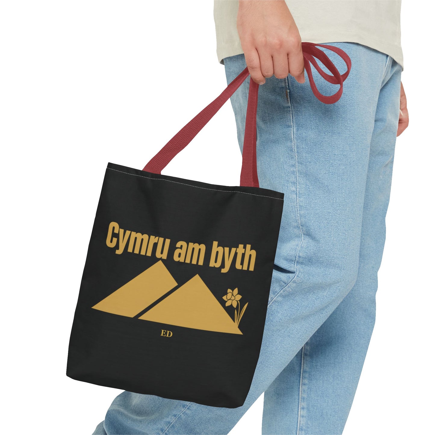 Borsa in tela dell'orgoglio gallese | Borsa in tela Cymru Am Byth