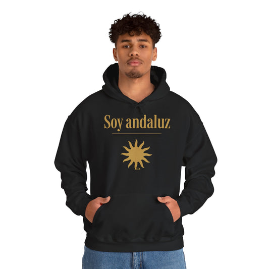 Hoodie mit andalusischem Stolz | Soy Andaluz, warm geschnitten