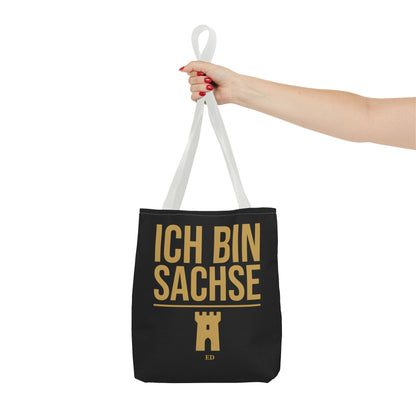 Sächsischer Stolz Stofftasche | Ich bin Sachse Canvas