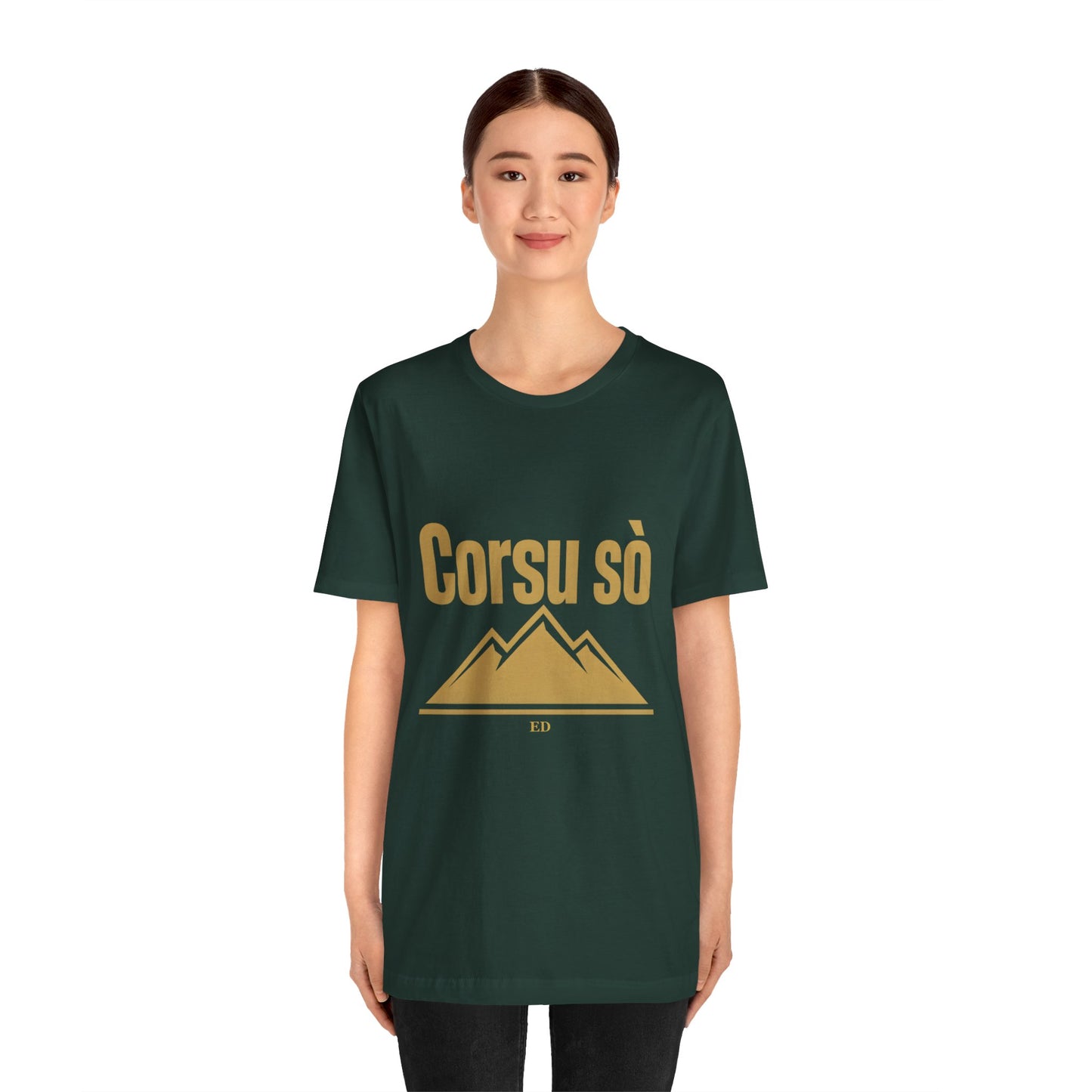 T-Shirt mit korsischem Stolz | Corsu Sò T-Shirt