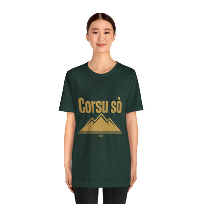 T-Shirt mit korsischem Stolz | Corsu Sò T-Shirt
