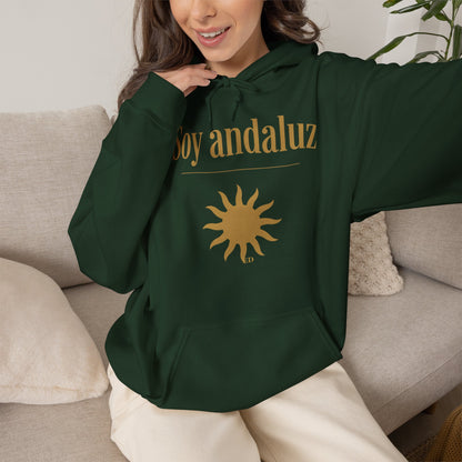 Hoodie mit andalusischem Stolz | Soy Andaluz, warm geschnitten