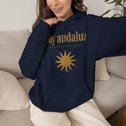 Hoodie mit andalusischem Stolz | Soy Andaluz, warm geschnitten