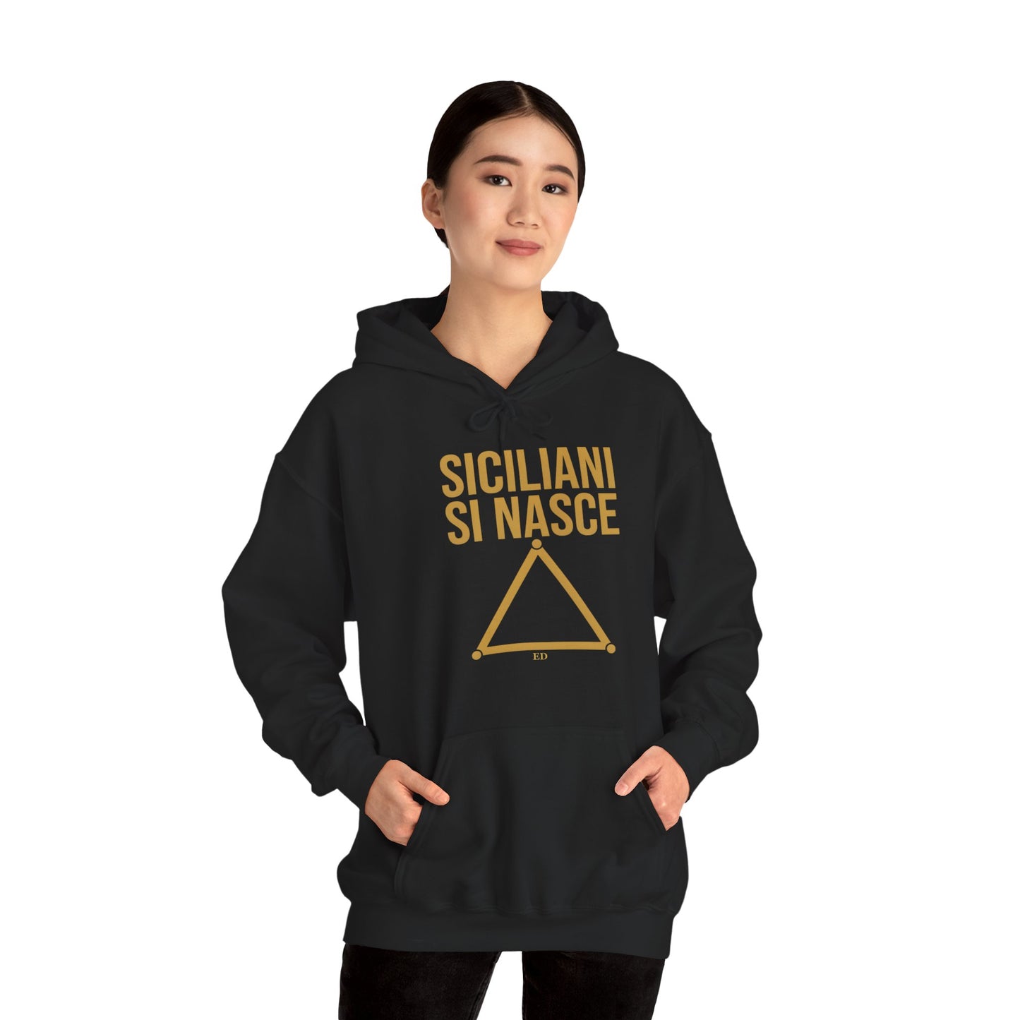 Sicilian Pride Hoodie | Siciliani Si Nasce Warm Fit