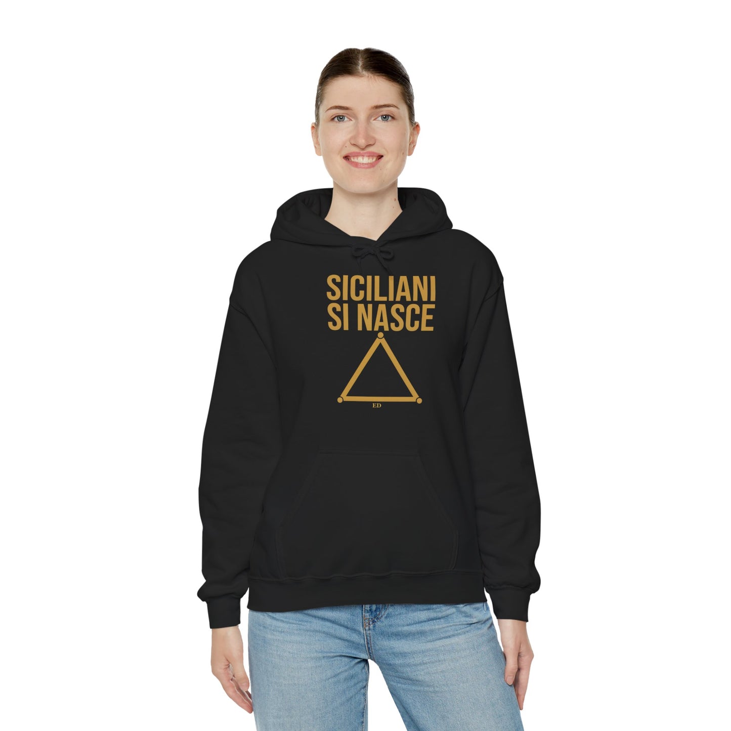 Sicilian Pride Hoodie | Siciliani Si Nasce Warm Fit
