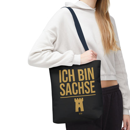 Sächsischer Stolz Stofftasche | Ich bin Sachse Canvas