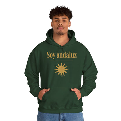 Hoodie mit andalusischem Stolz | Soy Andaluz, warm geschnitten