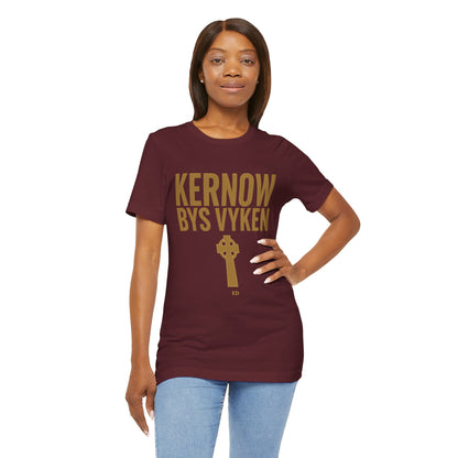 Cornish Pride T-Shirt | Kernow Bys Vyken Tee