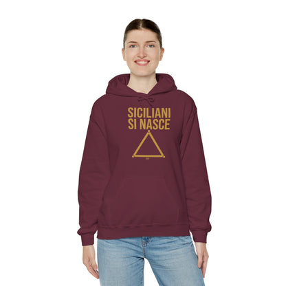 Sicilian Pride Hoodie | Siciliani Si Nasce Warm Fit