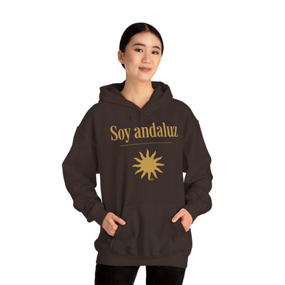 Hoodie mit andalusischem Stolz | Soy Andaluz, warm geschnitten