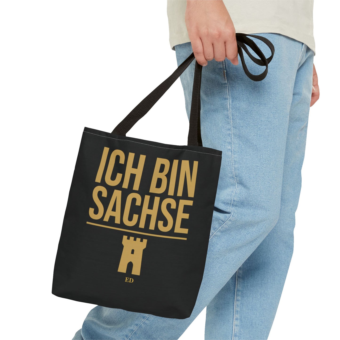 Sächsischer Stolz Stofftasche | Ich bin Sachse Canvas