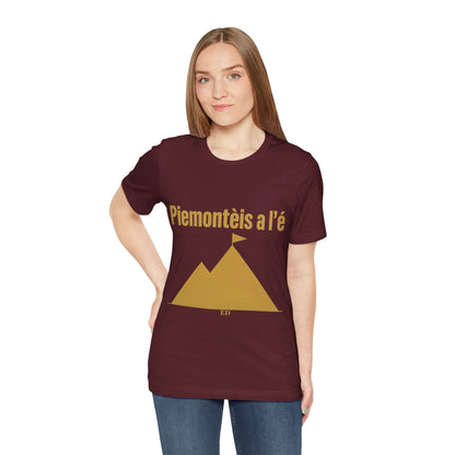Piedmontese Pride T-Shirt | Piemontèis a l'é Tee