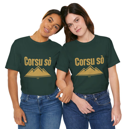 T-Shirt mit korsischem Stolz | Corsu Sò T-Shirt