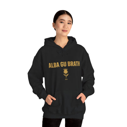 Sudadera con capucha del orgullo escocés | Sudadera abrigada Alba Gu Bràth