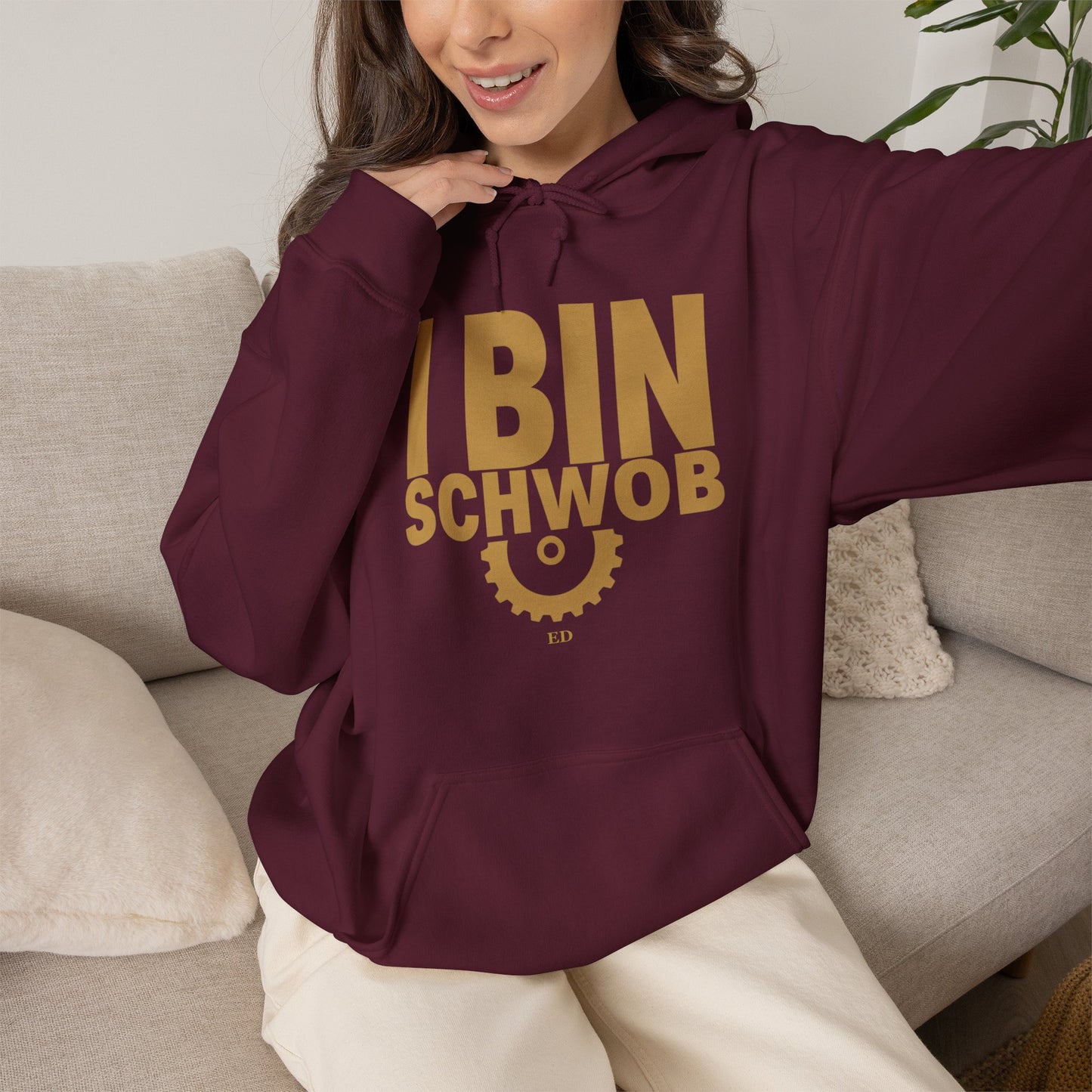 Swabian Pride Hoodie | I Bin Schwob Warm Fit