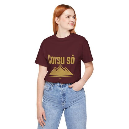 T-Shirt mit korsischem Stolz | Corsu Sò T-Shirt