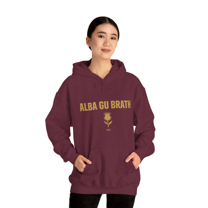 Sudadera con capucha del orgullo escocés | Sudadera abrigada Alba Gu Bràth