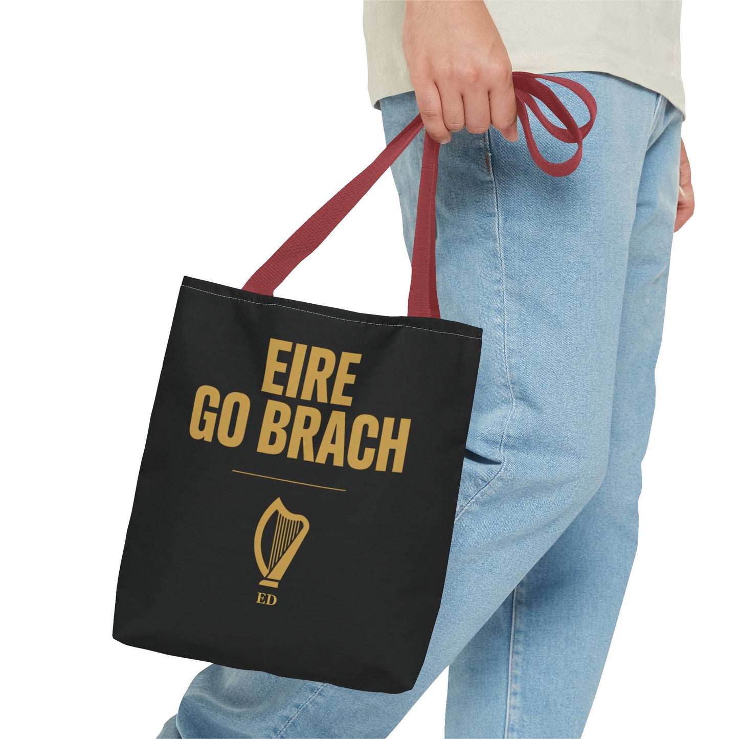 Borsa in tela dell'orgoglio irlandese | Borsa in tela Éire Go Brách
