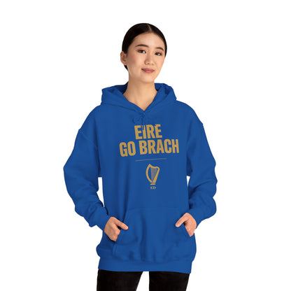 Irischer Stolz Hoodie | Éire Go Brách warmer Schnitt
