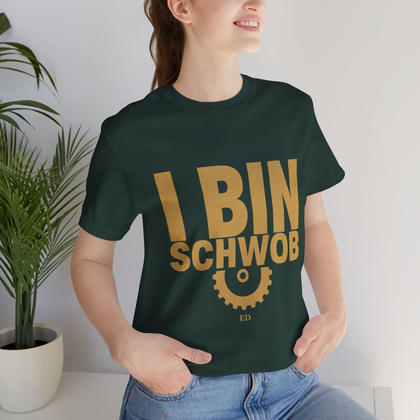 I Bin Schwob T-Shirt — Funny Swabian Pride Tee