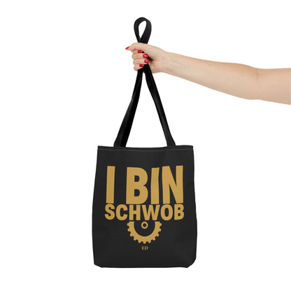 Torba z dumą Szwabów | I Bin Schwob — płócienna torba