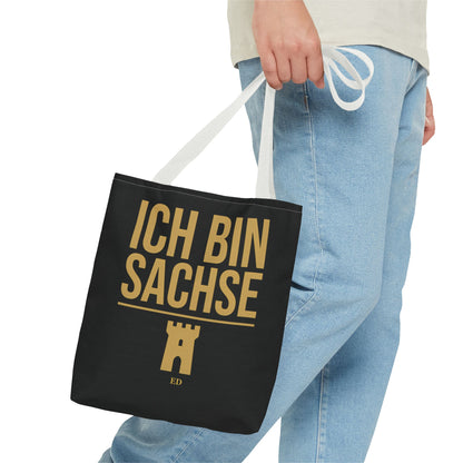 Sächsischer Stolz Stofftasche | Ich bin Sachse Canvas