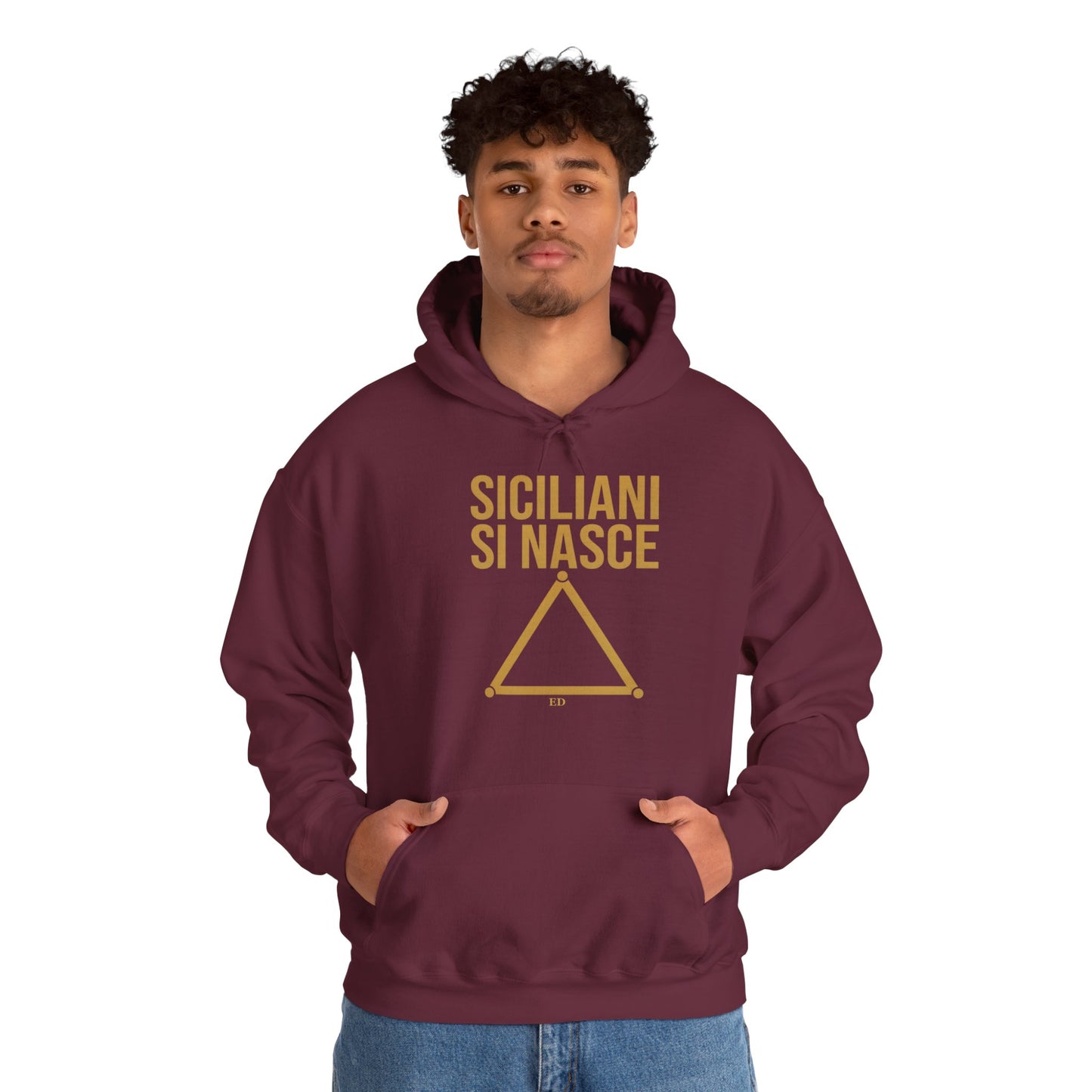 Sicilian Pride Hoodie | Siciliani Si Nasce Warm Fit