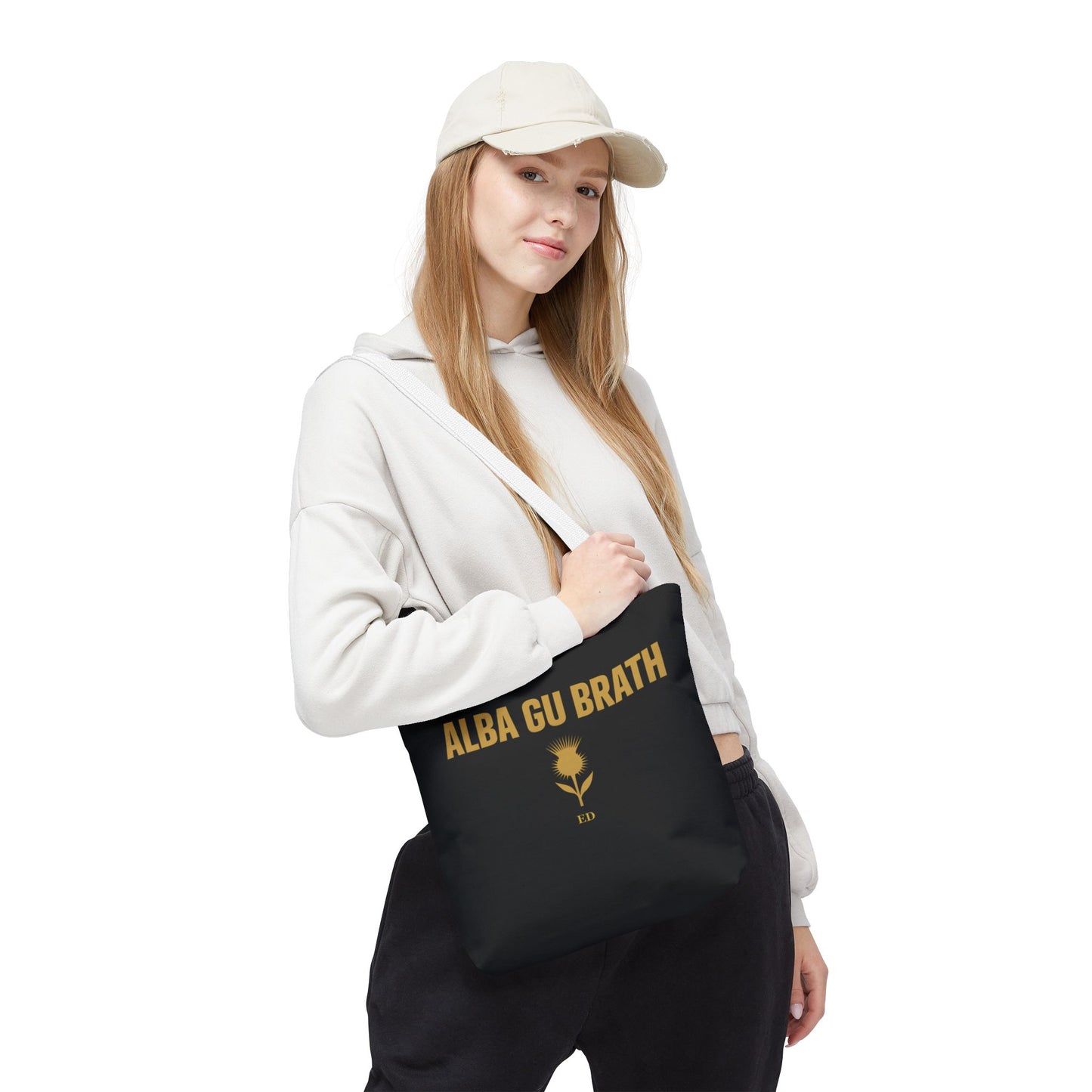 Borsa in tela Alba Gu Brath — Borsa in tela gaelica «Per sempre Scozia»