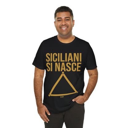 Sicilian Pride T-Shirt | Siciliani Si Nasce Tee