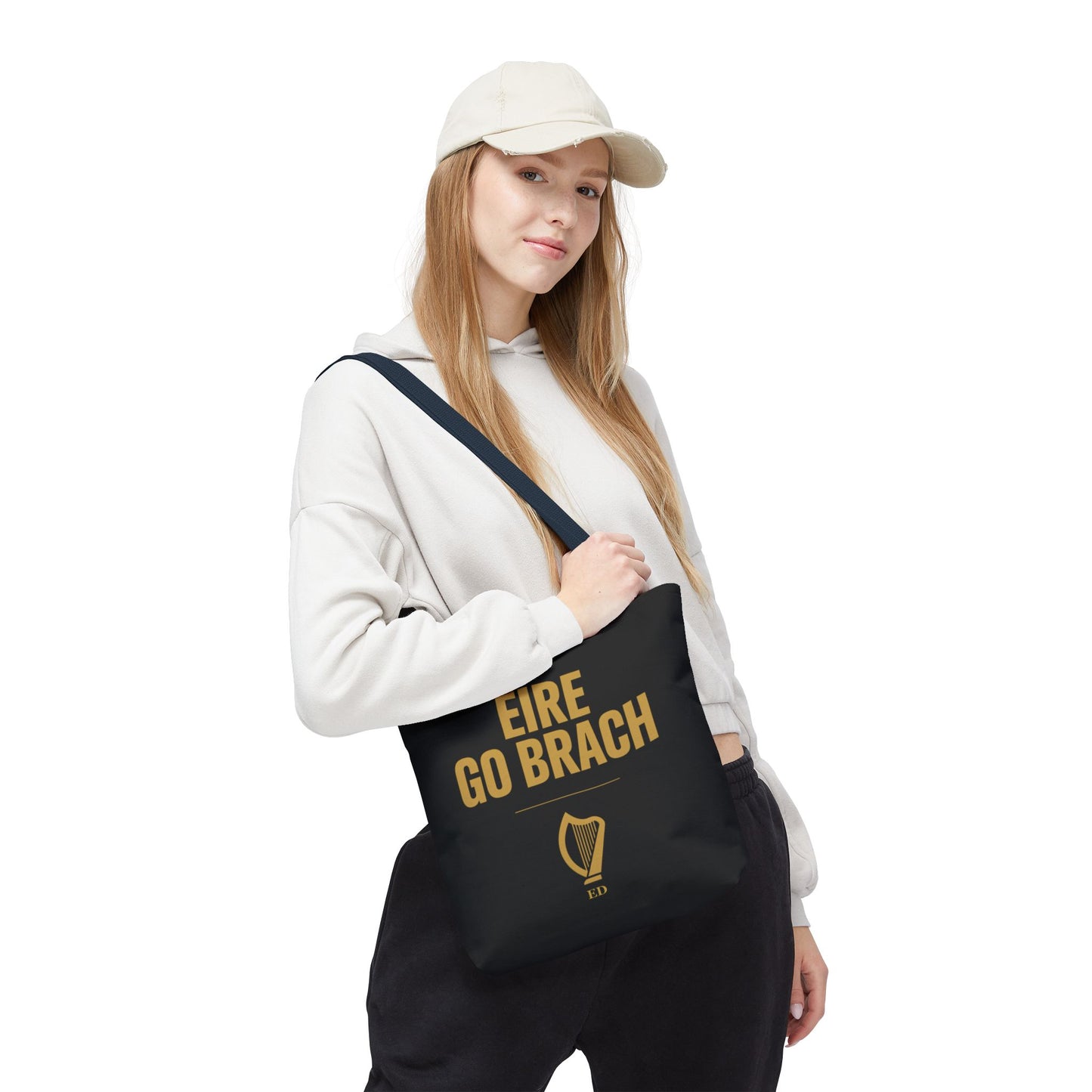 Borsa in tela dell'orgoglio irlandese | Borsa in tela Éire Go Brách