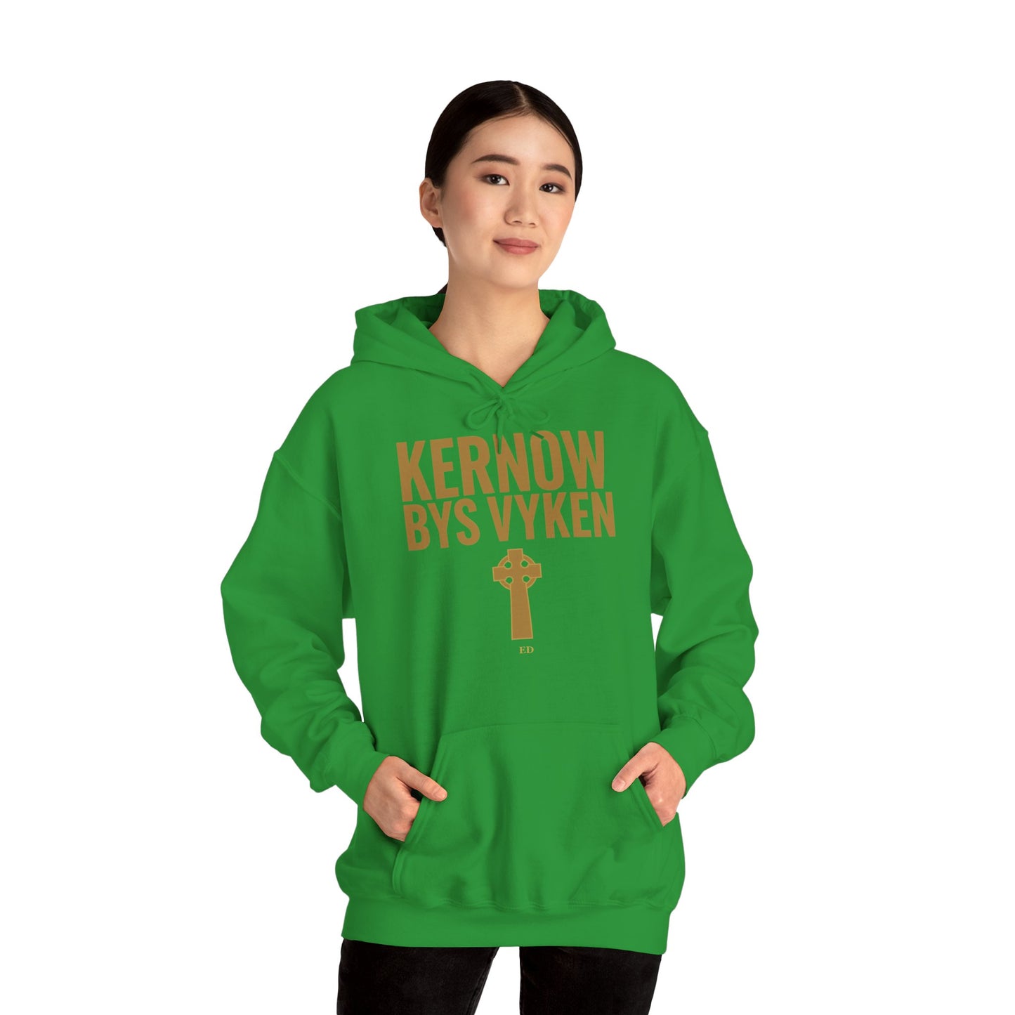Kornischer Stolz Hoodie | Kernow Bys Vyken warmer Schnitt