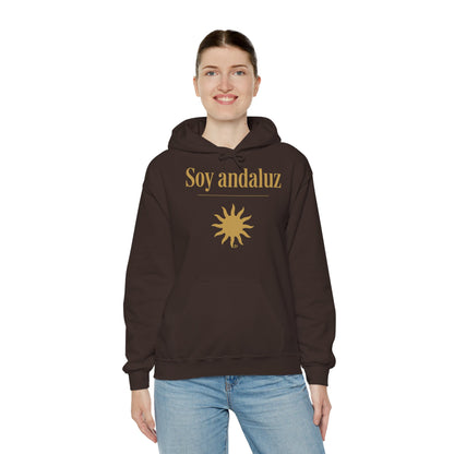 Hoodie mit andalusischem Stolz | Soy Andaluz, warm geschnitten