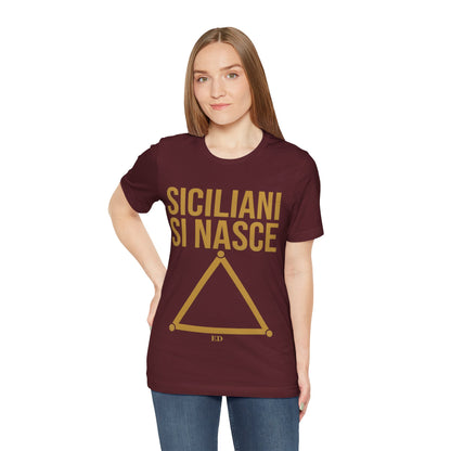 Sicilian Pride T-Shirt | Siciliani Si Nasce Tee
