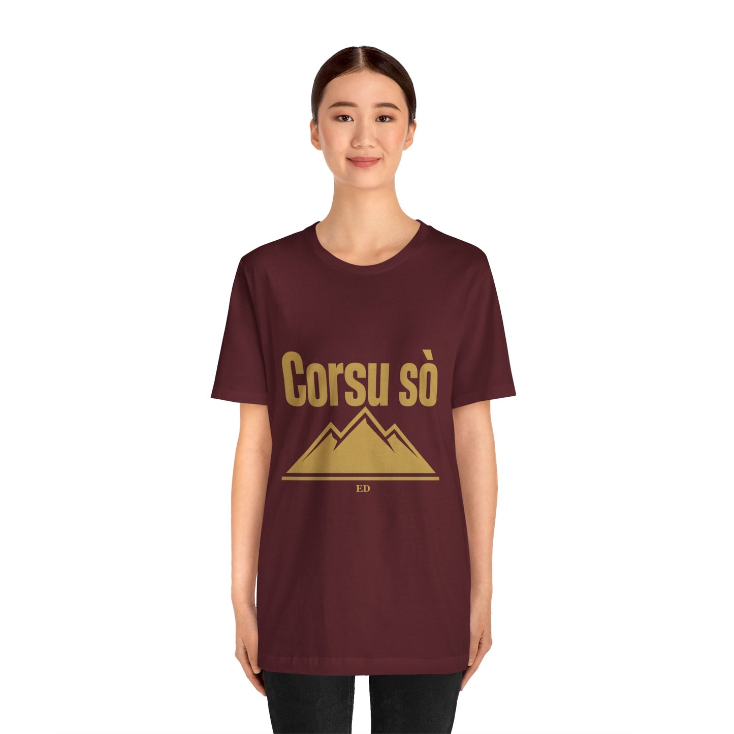 T-Shirt mit korsischem Stolz | Corsu Sò T-Shirt