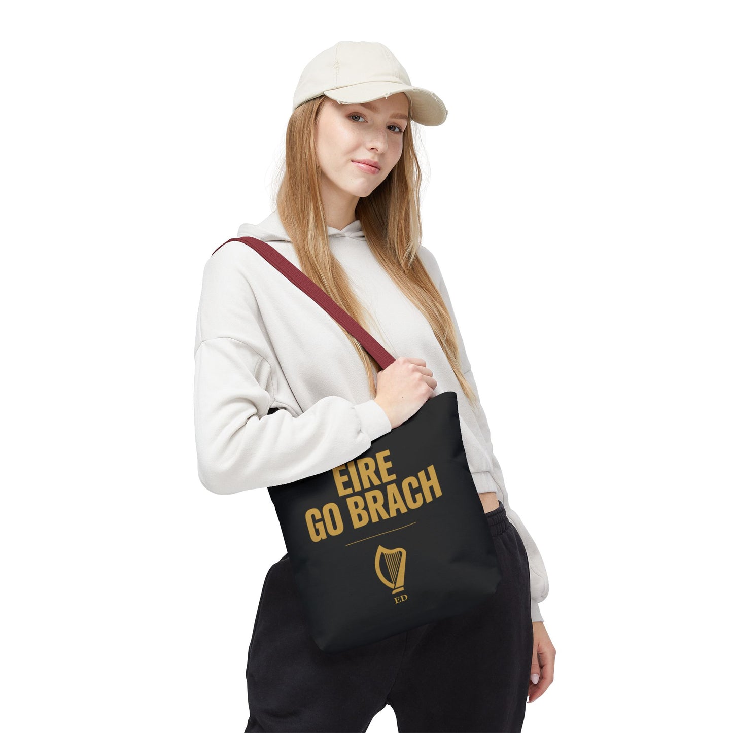 Borsa in tela dell'orgoglio irlandese | Borsa in tela Éire Go Brách