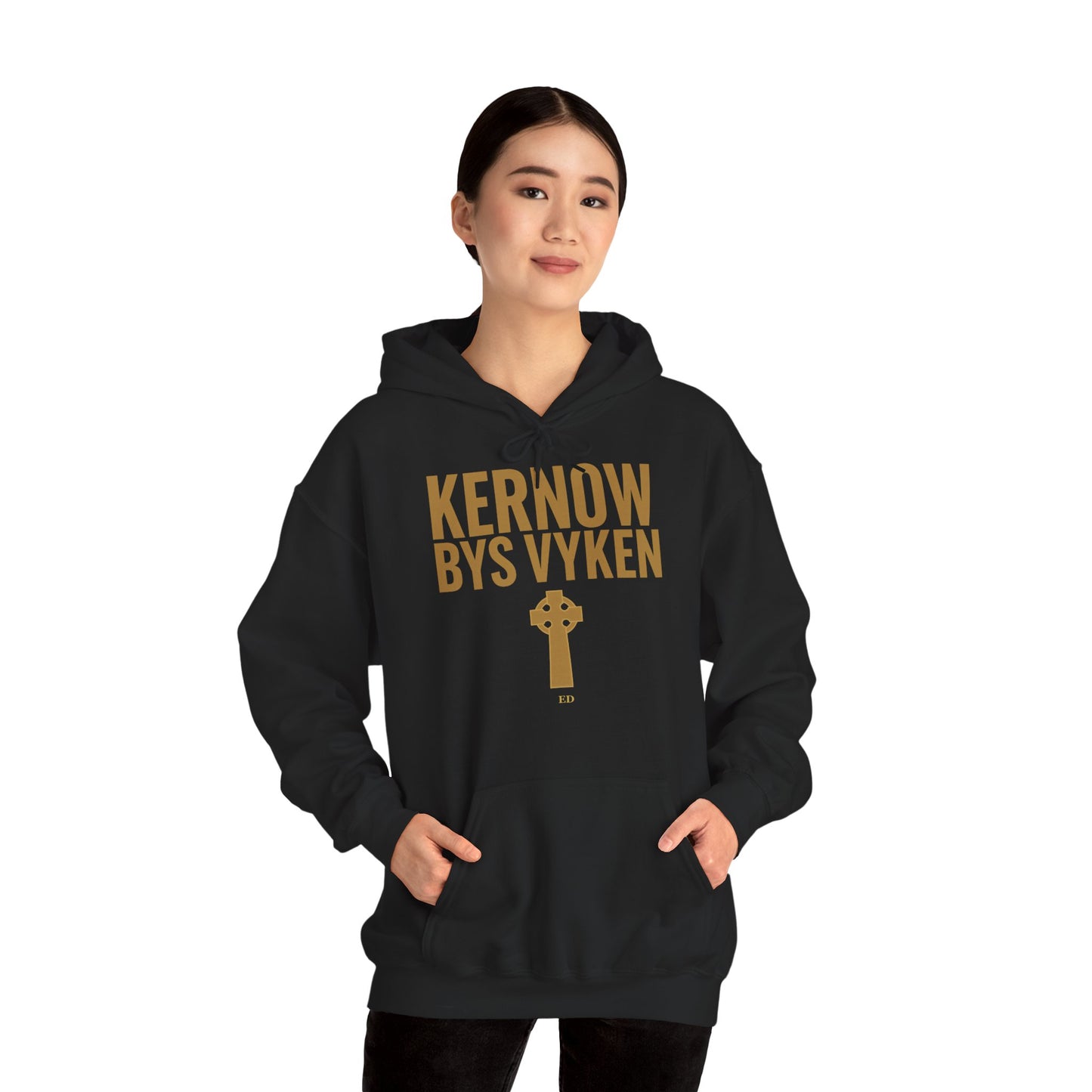 Kornischer Stolz Hoodie | Kernow Bys Vyken warmer Schnitt