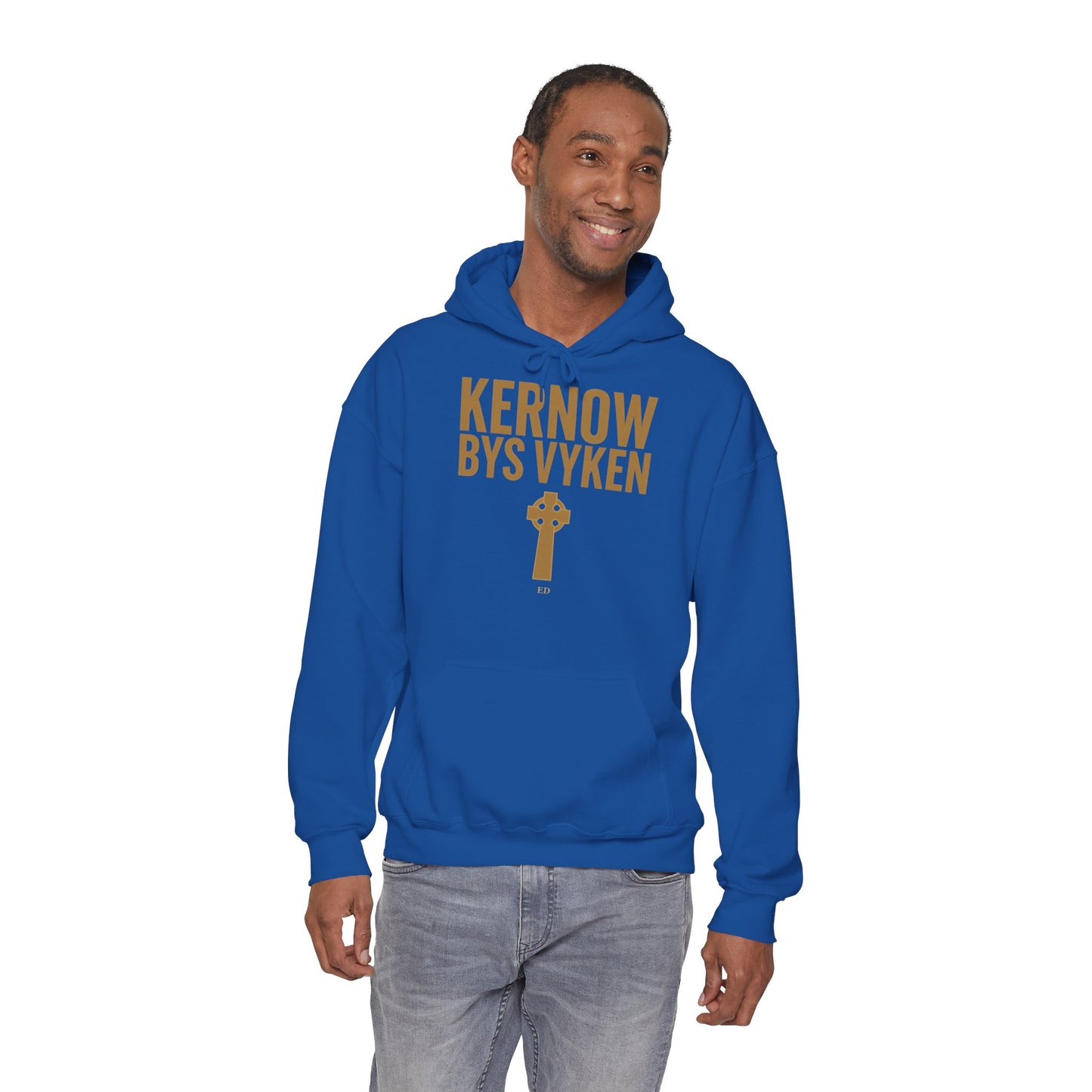 Kornischer Stolz Hoodie | Kernow Bys Vyken warmer Schnitt