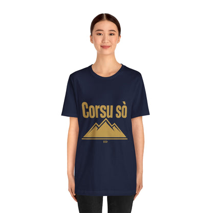 T-Shirt mit korsischem Stolz | Corsu Sò T-Shirt