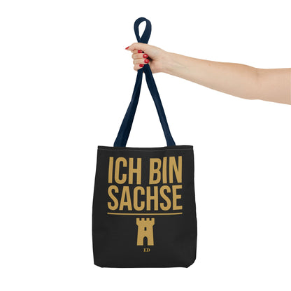Sächsischer Stolz Stofftasche | Ich bin Sachse Canvas