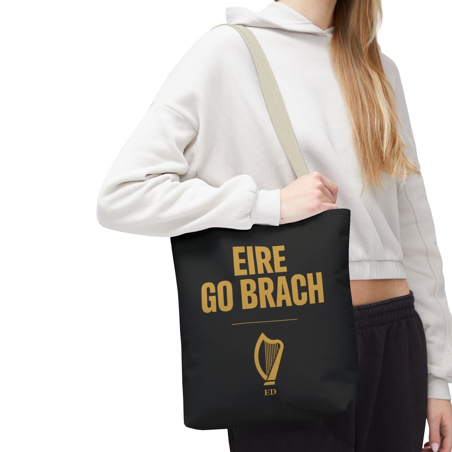 Borsa in tela dell'orgoglio irlandese | Borsa in tela Éire Go Brách