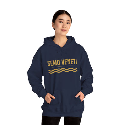 Felpa con cappuccio dell'orgoglio veneto | Semo Veneti Vestibilità calda
