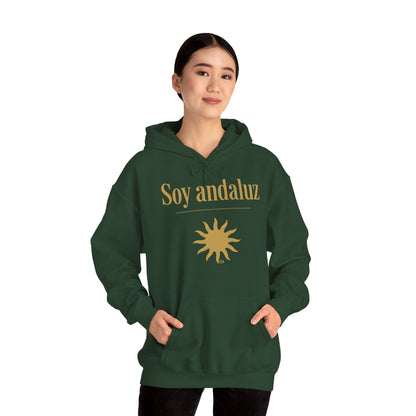 Hoodie mit andalusischem Stolz | Soy Andaluz, warm geschnitten