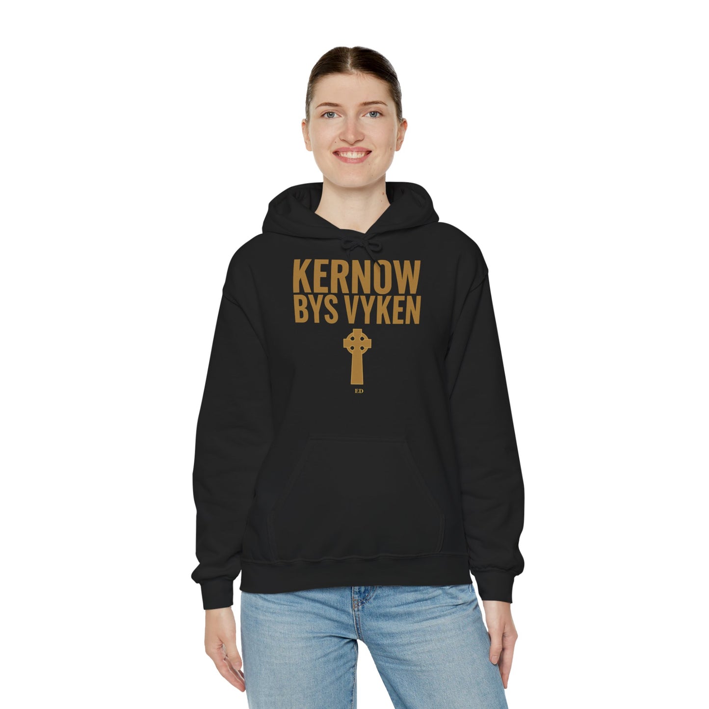 Kornischer Stolz Hoodie | Kernow Bys Vyken warmer Schnitt