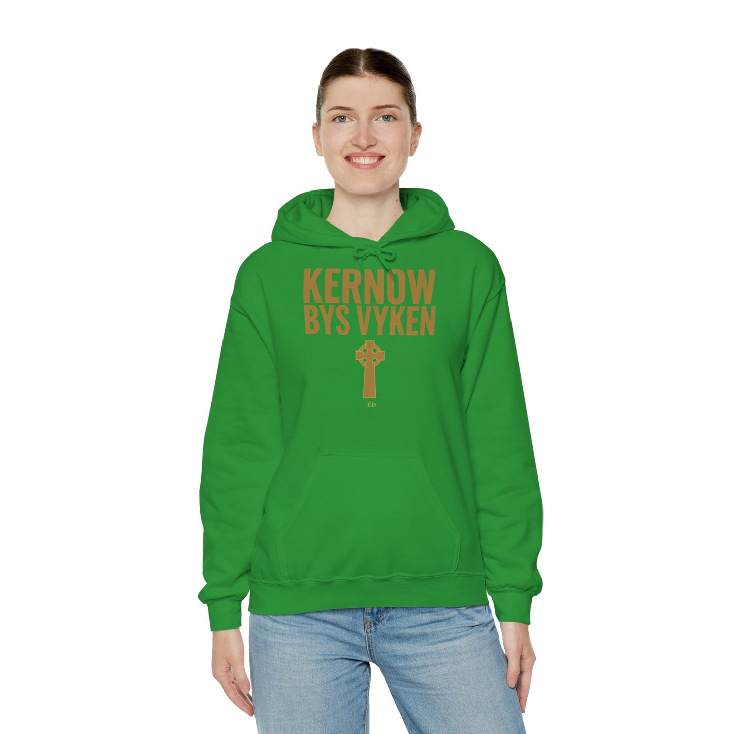 Kornischer Stolz Hoodie | Kernow Bys Vyken warmer Schnitt