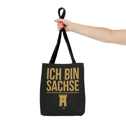 Sächsischer Stolz Stofftasche | Ich bin Sachse Canvas